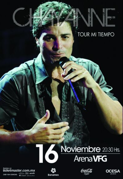 Chayanne en Guadalajara,  Chayan, Chayane, en MÃƒÂ©xico, Mexico, Jalisco