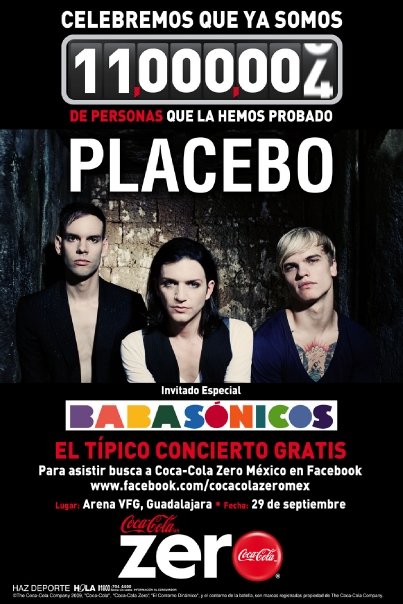 Placebo y BabasÃ³nicos en concierto