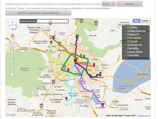 Rutas Nocturnas en Guadalajara