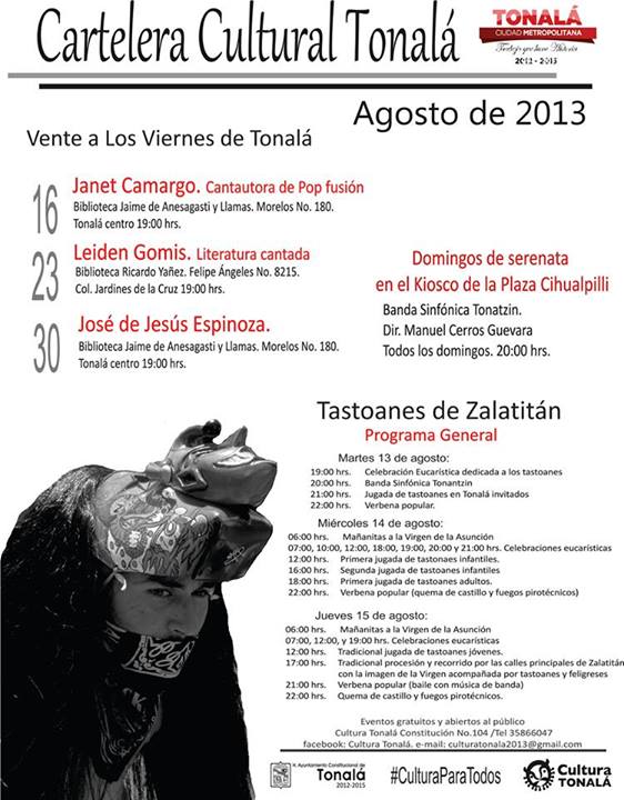 Cartelera cultural TonalÃ¡