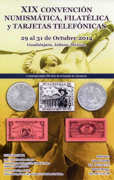 ConvenciÃ³n NumismÃ¡tica, FilatÃ©lica y Tarjetas TelefÃ³nicas