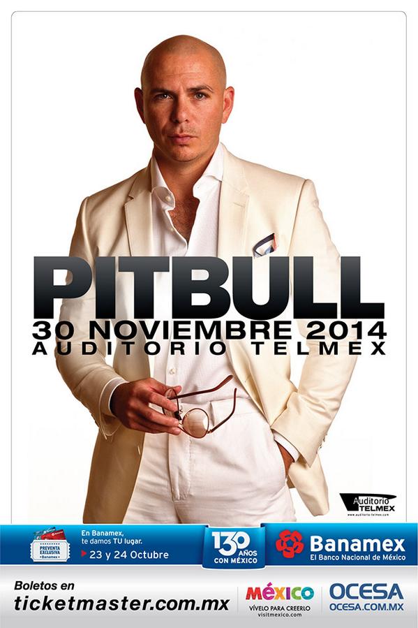 Concierto de Pitbull en Guadalajara Vivir Guadalajara